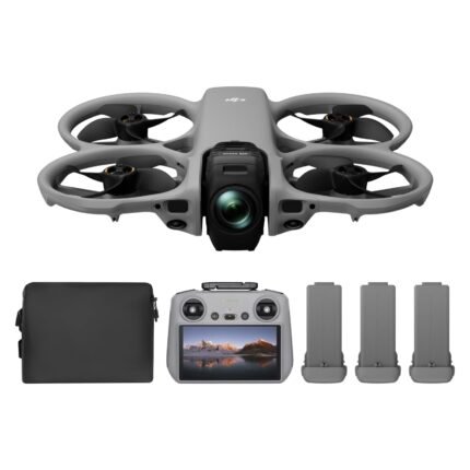 DJI Avata 360 Motion Fly More Combo, 360° Drone With 1-Inch 8K 360° Imaging, 360° Camera Drone With Propeller Guard. Includes Goggles N3 and RC Motion 3 for Intuitive Motion Control and Easy ACRO