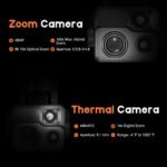 Autel Robotics EVO MAX 4T V2, Visiable/ Zoom/ Thermal/ L-aser 4 Cameras in One, 48MP&1/2" CMOS 8K Camera, 1-160x Super Zoom, 640×512 Thermal Resolution, 16.4–3737 ft L-aser Range, ABX41-D Intelligent Battery In-place Detection, A-Mesh 1.0, 720° No Blind Spot, 42 Min, SkyLink 3.0 for 20KM Transmission - Image 4
