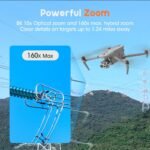 Autel Robotics EVO MAX 4T V2, Visiable/ Zoom/ Thermal/ L-aser 4 Cameras in One, 48MP&1/2" CMOS 8K Camera, 1-160x Super Zoom, 640×512 Thermal Resolution, 16.4–3737 ft L-aser Range, ABX41-D Intelligent Battery In-place Detection, A-Mesh 1.0, 720° No Blind Spot, 42 Min, SkyLink 3.0 for 20KM Transmission - Image 8