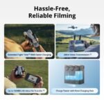DJI Mini 5 Pro Drone Fly More Combo Plus with RC 2, 1" CMOS Sensor, 4K Video, Omnidirectional Obstacle Sensing, 3 Battery Bundle with Deco Gear CPS Exclusive 26Month Protection Pack BEACH-CPS-26M1500 - Image 2